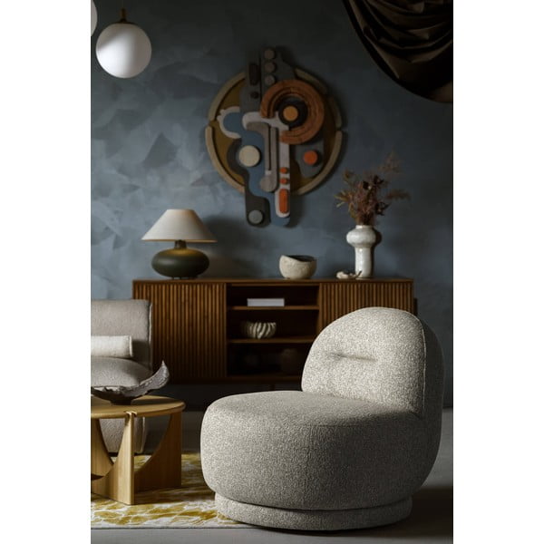 Siva/smeđa fotelja Ovo – Miuform-image-1