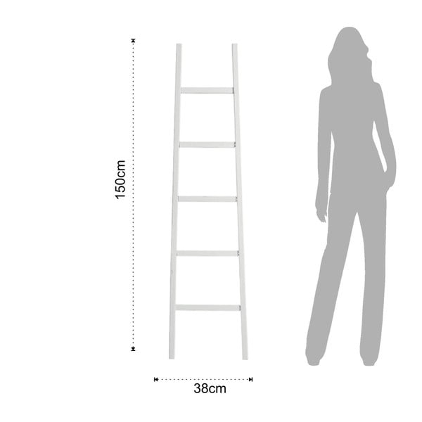 Bijeli ukrasni ljestve Carl Tomasucci-image-1