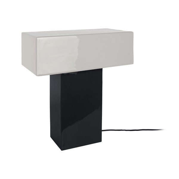 Crna stolna lampa (visina 35 cm) Grato Recto – Leitmotiv-image-1