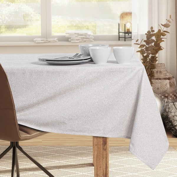DecoKing Sparkle Cream, 140 x 400 cm-image-1