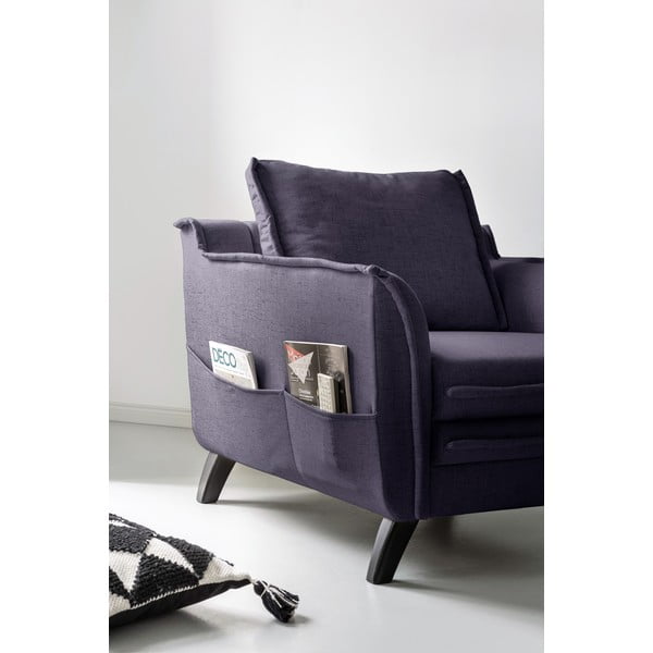 Antracit fotelja Miuform Charming Charlie-image-3