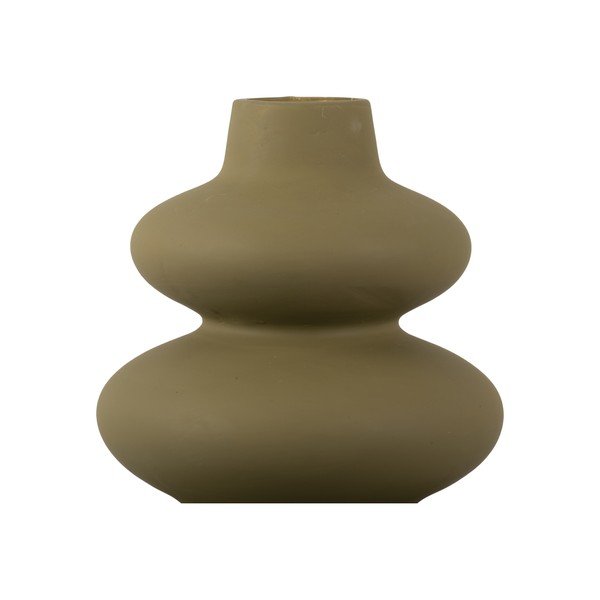 Zelena keramička vaza Karlsson Circles, visina 19,4 cm-image-3