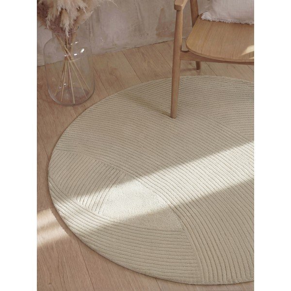 Krem vunen okrugao tepih ø 200 cm Kensington Victoria – Ted Baker-image-2