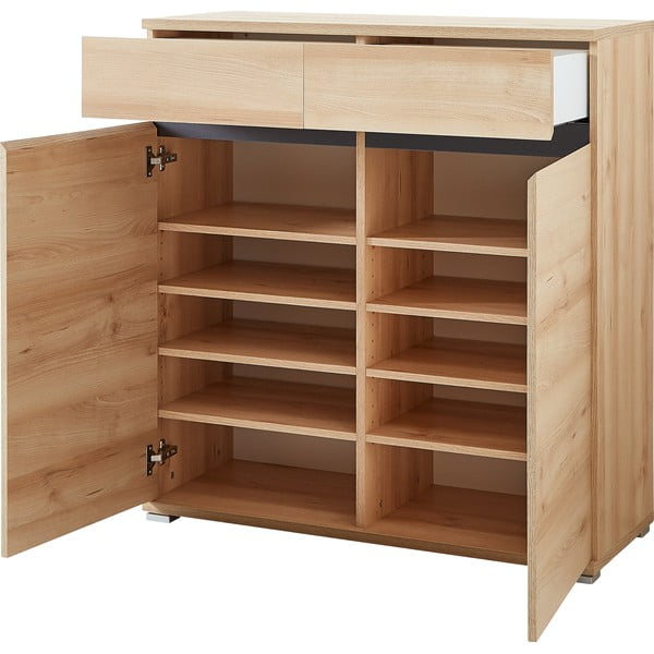 Ormarić za cipele u dekoru bukve s ladicama Lissabon - Germania-image-1