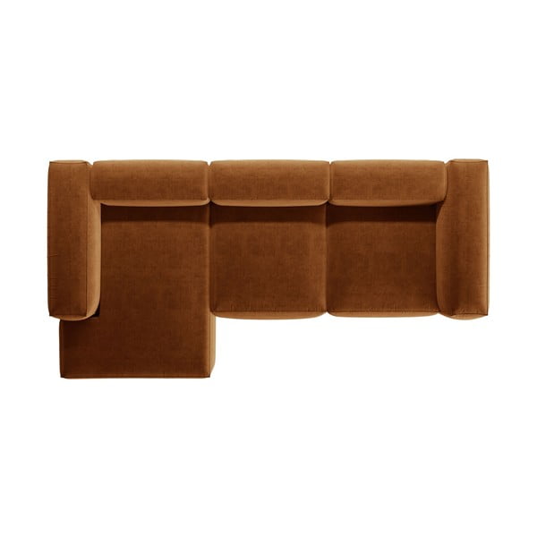 Ciglasta kutna garnitura (s lijevim kutom/s ležaljkom) Bergamo – Cosmopolitan Design-image-3