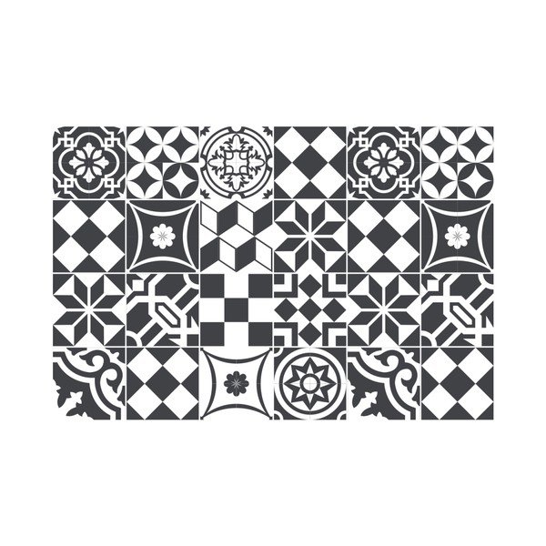 Set od 24 naljepnice Ambiance Mosaik 15 x 15 cm-image-2