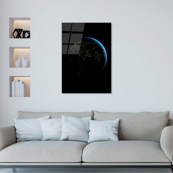 Staklena slika 70x100 cm Earth - Wallity-image-3