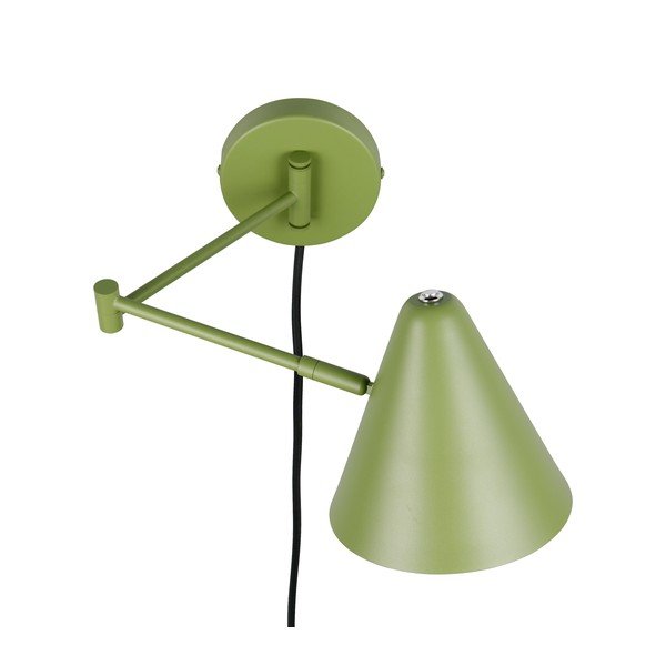 Zelena zidna lampa sa savitljivom konstrukcijom s utikačem ø 15 cm Cosima – Trio-image-4
