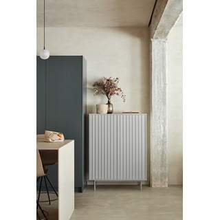 Siva visoka komoda 97x130 cm Sierra – Teulat