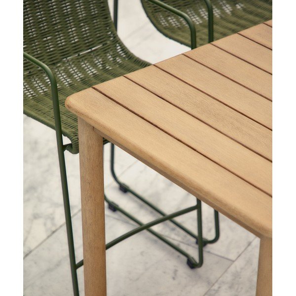 Vrtni barski stol od masivnog bagrema 138x78 cm Sori – Kave Home-image-2