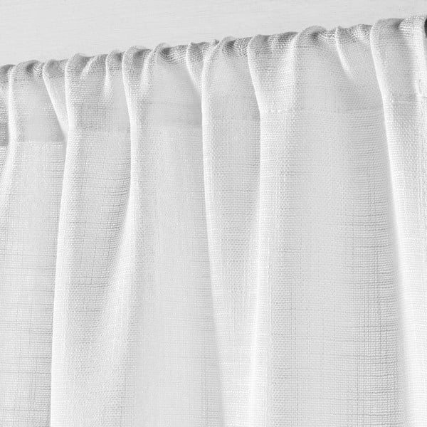 Bijela zavjesa za vrata 90x200 cm Haltona – douceur d'intérieur-image-2