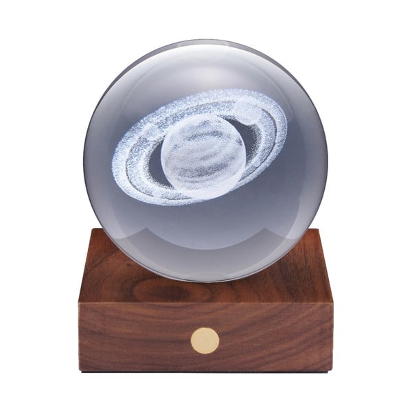 Tamno smeđi svjetlosni ukras s USB Amber – Gingko