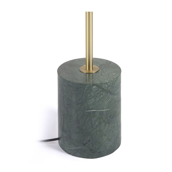 Podna lampa u zeleno-zlatnoj boji sa staklenim sjenilom (visina 161 cm) Lonela - Kave Home-image-4