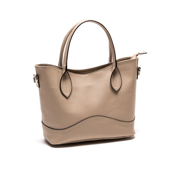 Kožna torbica Anna Luchini 1108 Fango-image-1