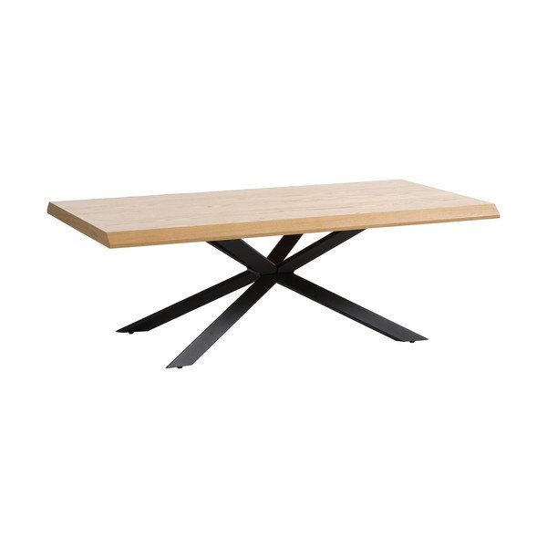 Stolić za kavu s pločom stola u dekoru hrasta u prirodnoj boji 68x130 cm Arno – Unique Furniture