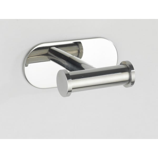 Dvostruka zidna kukica od nehrđajućeg čelika Wenko Turbo-Loc® Orea-image-1