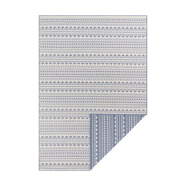 Plavo-bijeli vanjski tepih Ragami Kahira, 200 x 290 cm