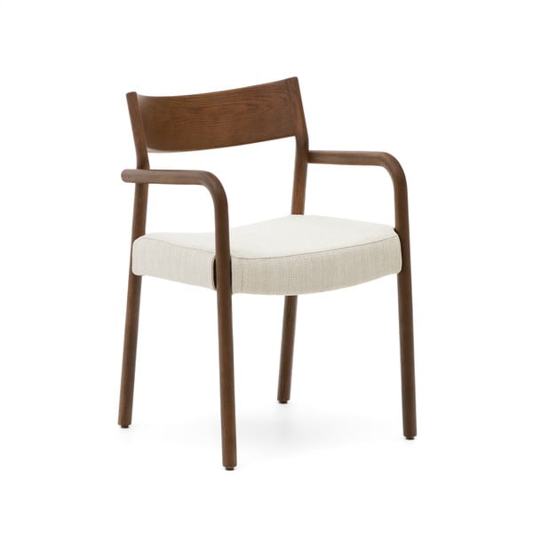 Smeđa/bež blagovaonska stolica Falconera – Kave Home