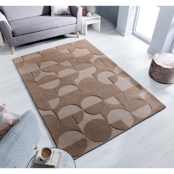 Smeđi tepih od Flair Rugs Gigi, 120 x 170 cm-image-4