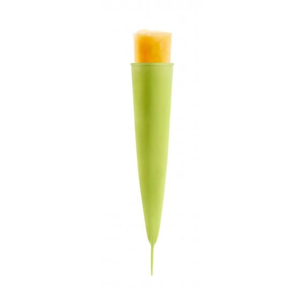 Zeleni silikonski kalup za sladoled na štapiću Lékué Pop