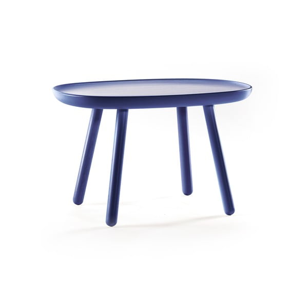 Plavi stol od punog drveta EMKO Naiva, 61 x 41 cm