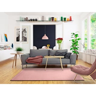 Ružičasti tepih Universal Berna Liso, 60 x 110 cm