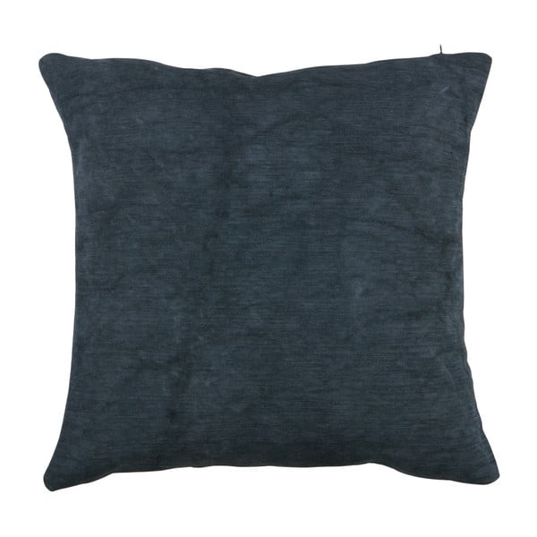 Tamnoplavi jastuk WOOOD Belle, 45 x 45 cm