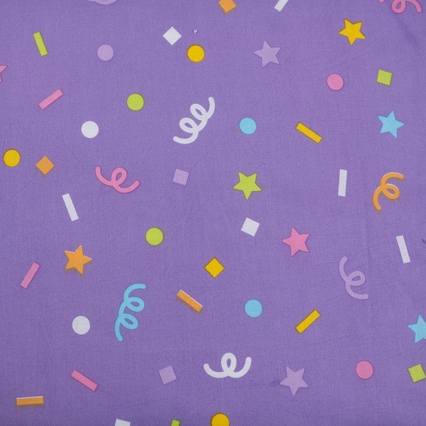 Pamučna dječja posteljina za krevet za jednu osobu 140x200 cm Gabby's Dollhouse "Confetti" – Jerry Fabrics-image-4