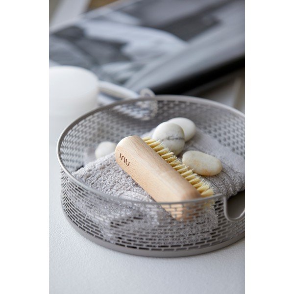 Siva metalna košara za pohranu Zone Inu, ø 20 cm-image-2