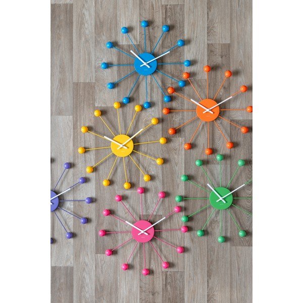 Zidni sat ø 40 cm Funky Spider – Karlsson-image-1