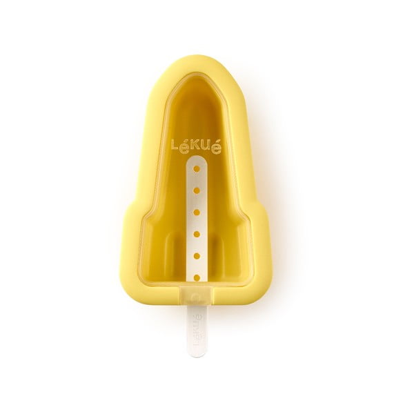 Žuti silikonski sladoled u obliku Rocket Iconic