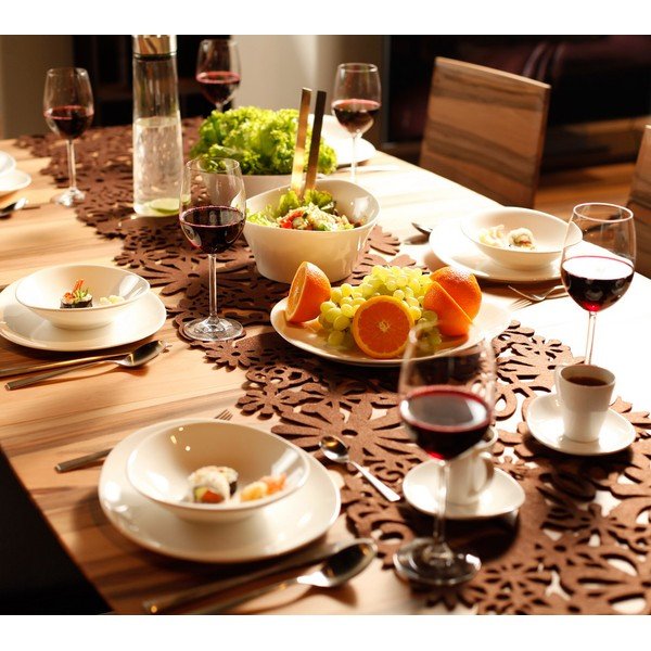 Set tanjura i zdjela s uzorkom, 15 komada-image-2