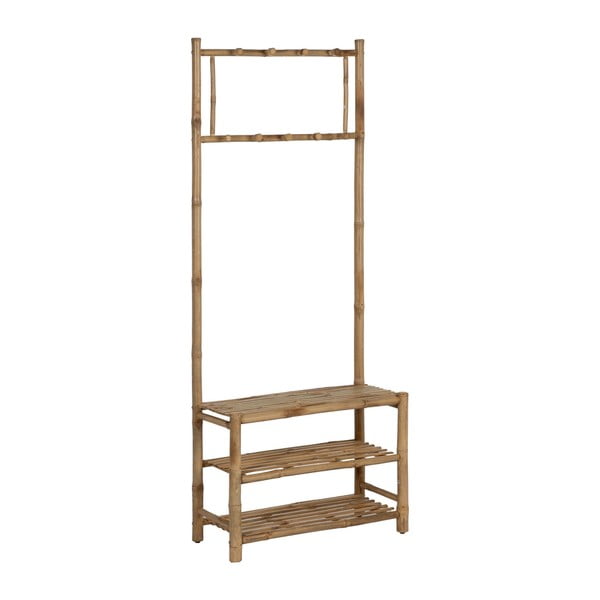 Od bambusa set za hodnik u prirodnoj boji 70x175x32 cm Manali – Ixia