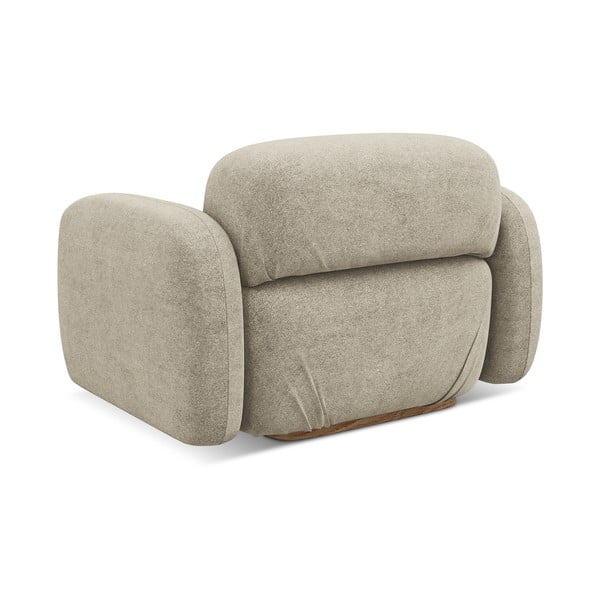 Bež modularna sjedeća garnitura od bouclé tkanine Ailani – Makamii-image-3