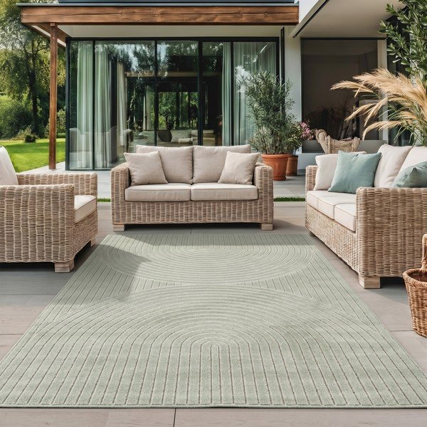 Zeleni unutarnji i vanjski tepih 160x230 cm Nova 1201 – Ayyildiz Carpets-image-1