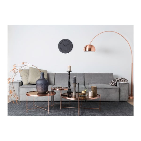 Svijetlo sivi kutni dio modularne sofe Zuiver James-image-1