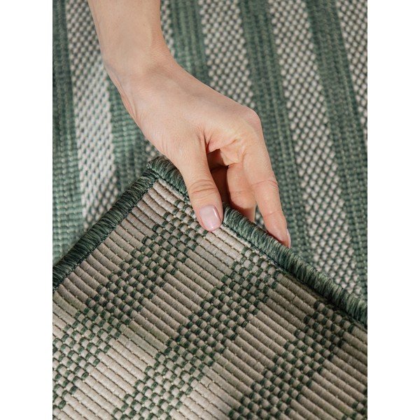 Zeleni/krem unutarnji i vanjski tepih 120x170 cm Haringey Linley – Ted Baker-image-3