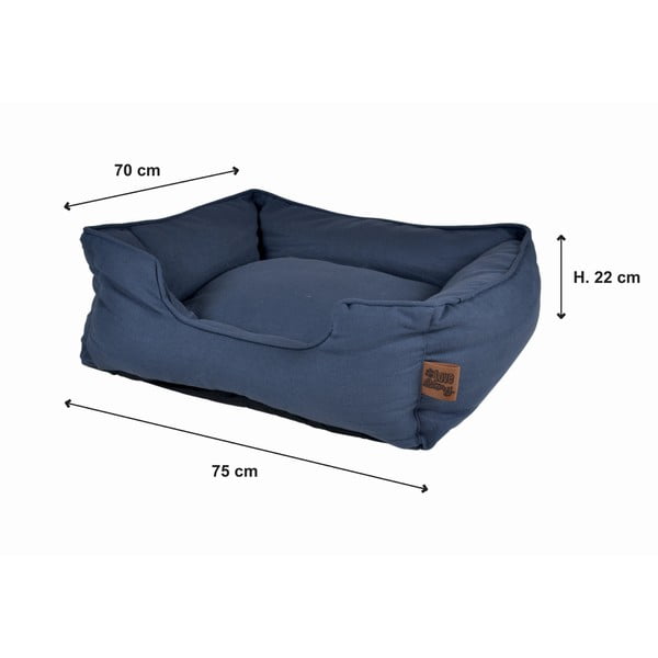 Plavi krevet za pse 70x75 cm – Love Story-image-4
