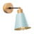 Tirkizna/u prirodnoj boji zidna lampa ø 14 cm Manavgat – Opviq lights