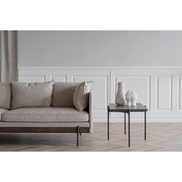 Smeđi stol od jasenovog drveta Rowico Shelton, 95 x 50 cm-image-4