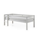 Bijeli dječji podignuti krevet Vipack Pino, 90 x 200 cm
