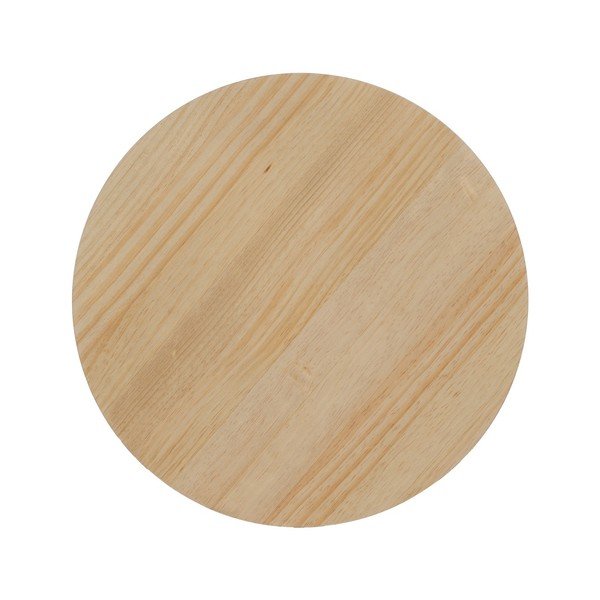 Okrugao stolić za kavu u dekoru bora u prirodnoj boji ø 60 cm Stick – Ixia-image-3