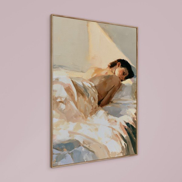 Tiskana slika s okvirom/na platnu 70x100 cm Dreamy Rays – Styler-image-2