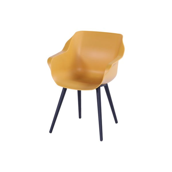 Oker žute plastične vrtne stolice u setu 2 kom Sophie Studio – Hartman
