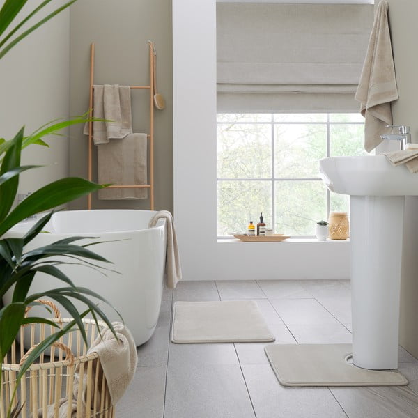 Bež pamučni ručnici u setu 2 kom od frotira 30x30 cm Anti-Bacterial – Catherine Lansfield-image-4