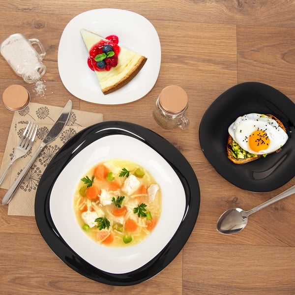 Staklen servis za jelo 18 kom LUNA – Orion-image-1