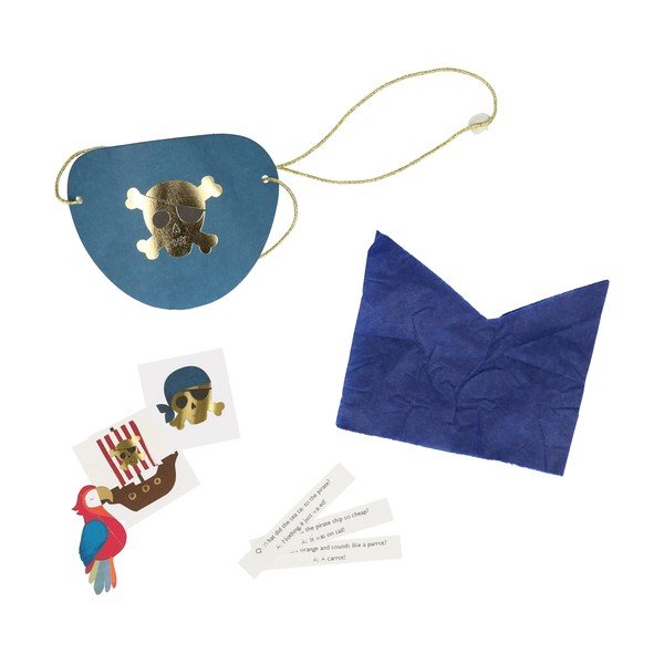 Party dodaci u setu 3 kom Pirate Skulls Surprise Balls – Meri Meri-image-2