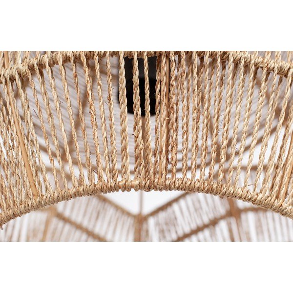 Viseća svjetiljka u prirodnoj boji sa sjenilom od papirne špage ø 25 cm Adelaide – WOOOD-image-1