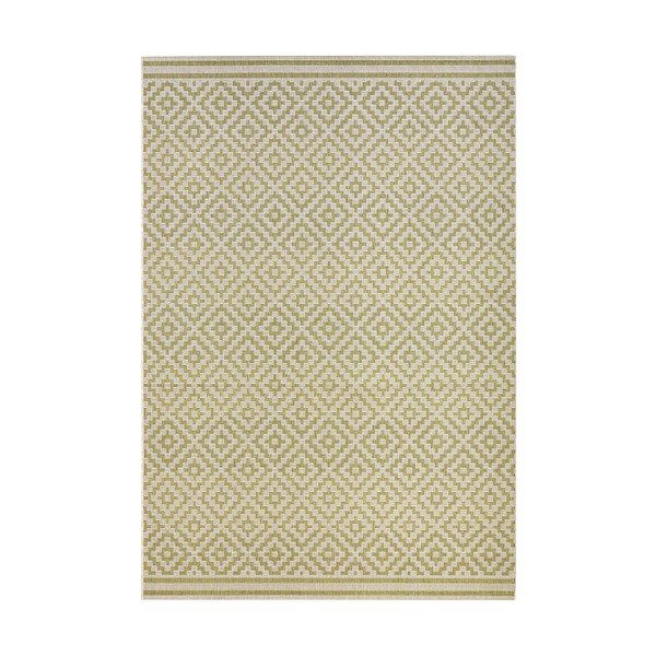 Zeleni tepih pogodan za eksterijer Bougari Karo, 200 x 290 cm