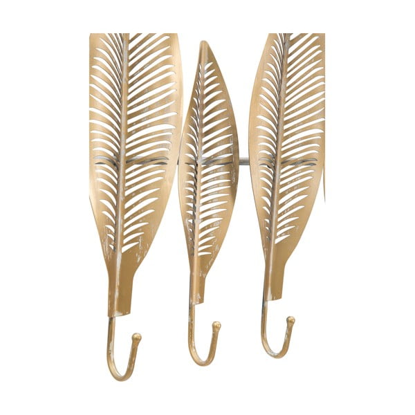 Metalna zidna vješalica u zlatnoj boji Long Leaf – Mauro Ferretti-image-3